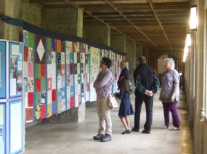 Drones Quilt in St Edmundsbury Cathedral